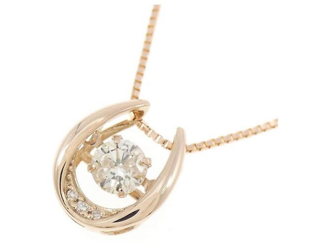 Autre Marque Collar de diamantes Au750 Rosa - vista 3