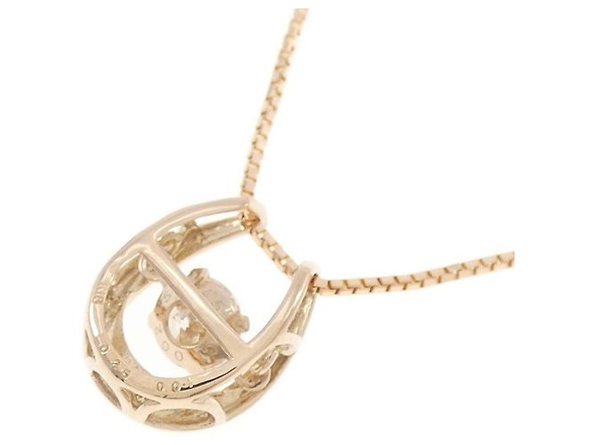 Autre Marque Collar de diamantes Au750 Rosa - vista 4