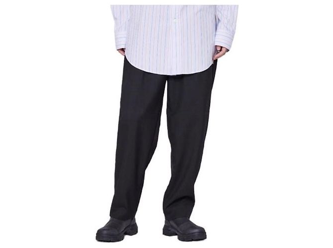 Pantalones Marni de lana tropical Negro - vista 3
