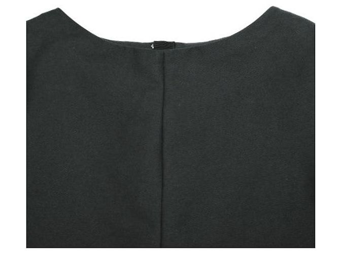Top sem mangas cocoon Marni em COTTON CADY Preto - vista 6