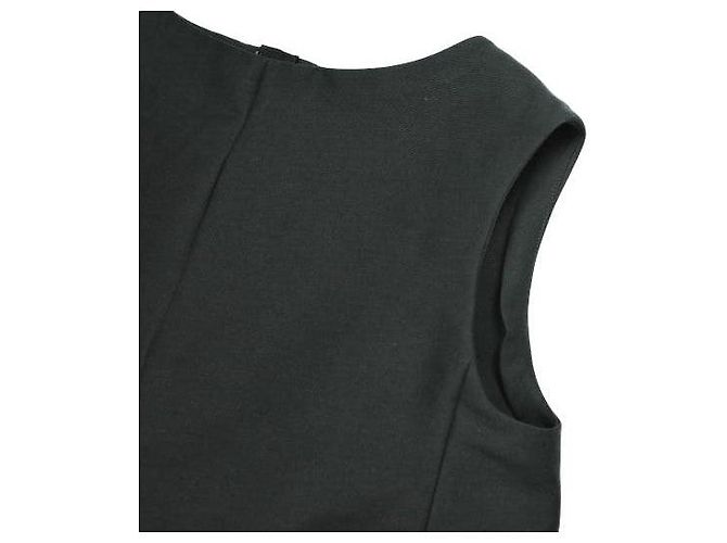 Top sem mangas cocoon Marni em COTTON CADY Preto - vista 7