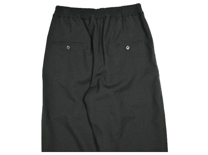 Pantalones Marni de lana tropical Negro - vista 8