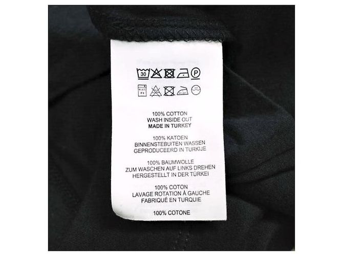 Camiseta de algodón Dries Van Noten HAPPY TAPE Azul Azul marino - vista 9