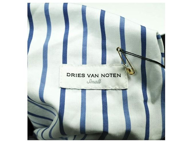 Dries Van Noten HENESSA 8603 Camiseta de algodón Negro - vista 5