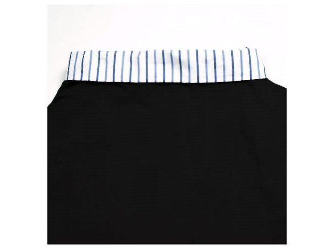 Dries Van Noten HENESSA 8603 Camiseta de algodón Negro - vista 6