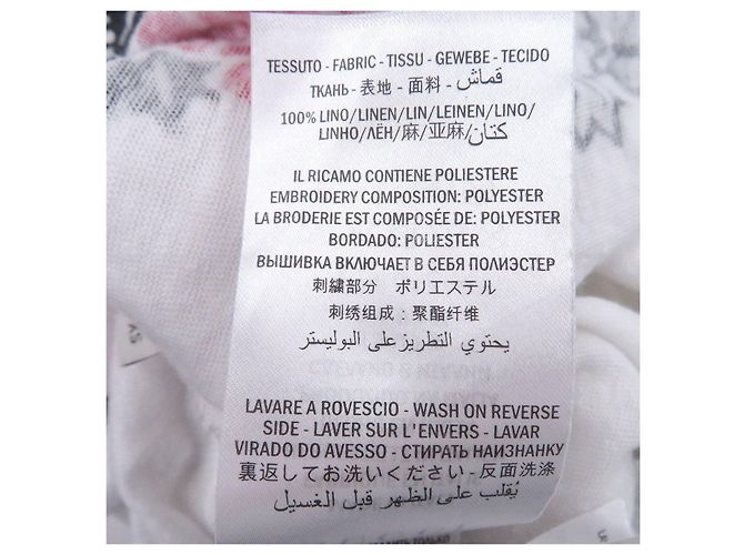 Camiseta de lino Gucci con estampado japonés Shisa Blanco - vista 8