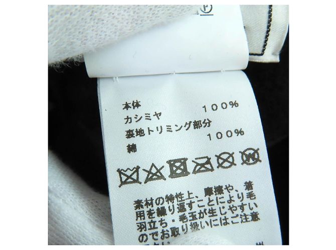 Basco Hermès Saint Honor Serie Metal in Cashmere Nero Silver hardware - vista 9
