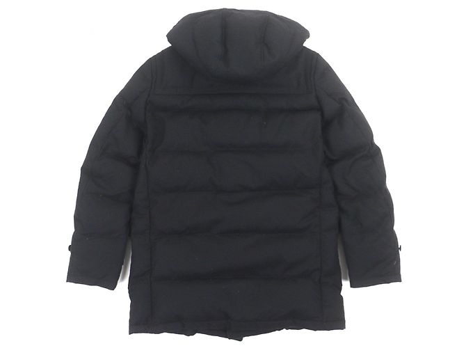 Mackintosh Wool Down Coat Black - view 3