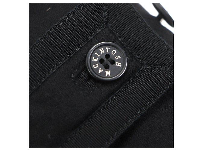 Mackintosh Wool Down Coat Black - view 6