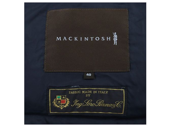 Mackintosh Wool Down Coat Black - view 7