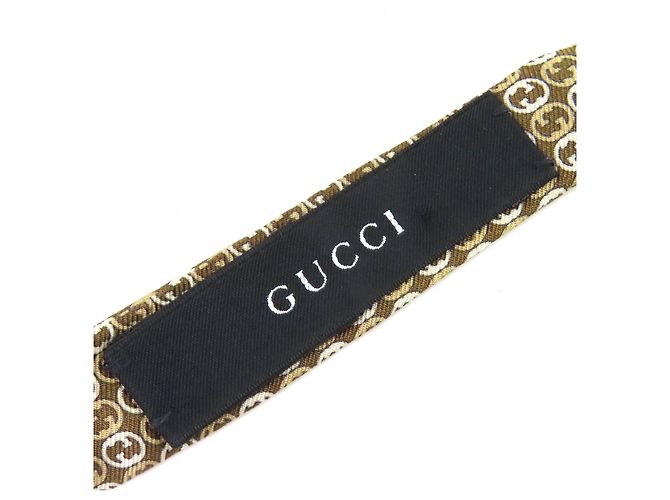 Gucci Butterfly Seiden-Accessoires 4-teiliges Set Braun Schwarz Rot - Ansicht 15