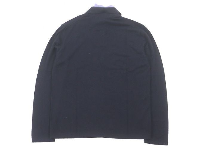 Hermès Kaschmir-Strickware Docking-Design Half-Zip L Blau Lila Marineblau - Ansicht 3