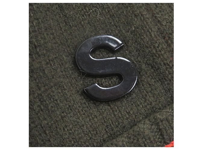Cárdigan de punto de cachemira Sacai Studs Verde - vista 5