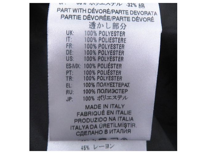 Autre Marque DIESEL Zweiteiler aus Polyester und Baumwolle Schwarz - Ansicht 13