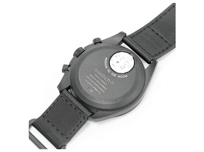 Omega x Swatch Speedmaster MoonSwatch Bioceramic Schwarz - Ansicht 2