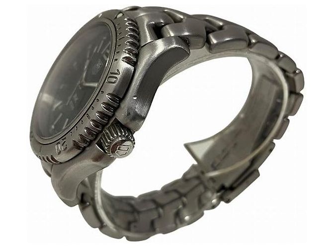 Tag Heuer Link Stainless Steel Uhr Schwarz - Ansicht 2