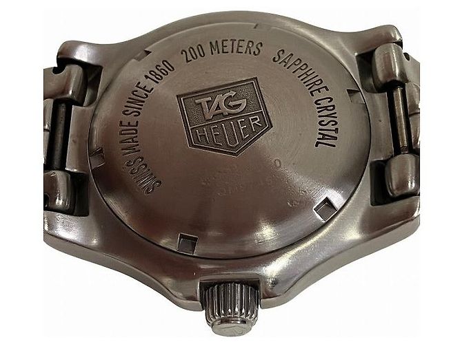 Tag Heuer Link Stainless Steel Uhr Schwarz - Ansicht 5