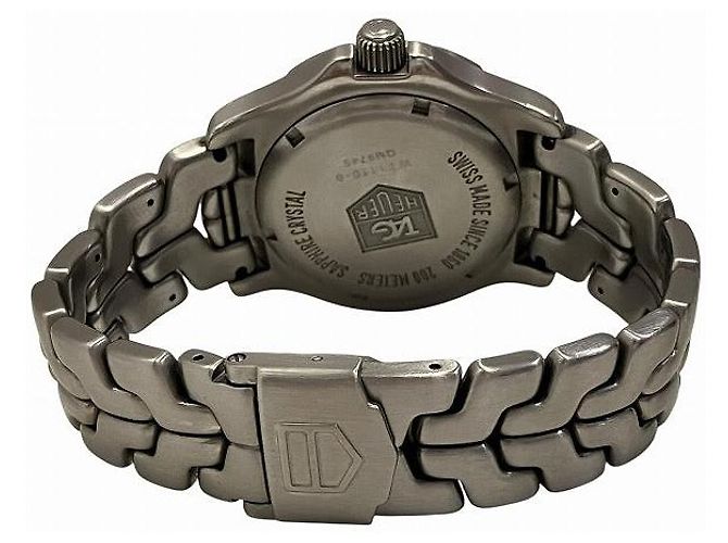 Tag Heuer Link Stainless Steel Uhr Schwarz - Ansicht 6