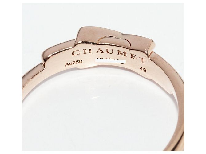 Chaumet Jeux de Liens Au750 Diamantring Größe 49 Pink - Ansicht 4