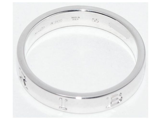 Bulgari Anello Bvlgari B.zero1 Essential Au750 White Gold Misura 55 - vista 4