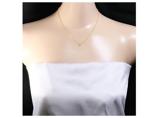 Autre Marque Collar de Diamantes Au750 Dorado - vista 3