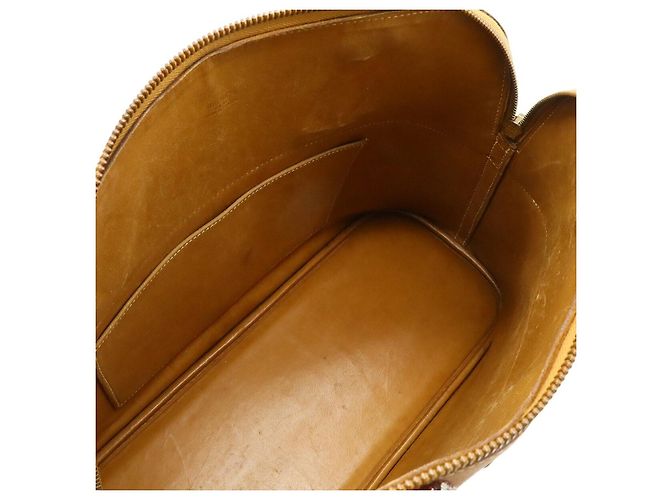 Bolso Hermès Bolide37 Courchevel 2way Castaño Dorado - vista 7