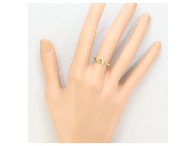Autre Marque Au750 Diamantring Golden - Ansicht 3