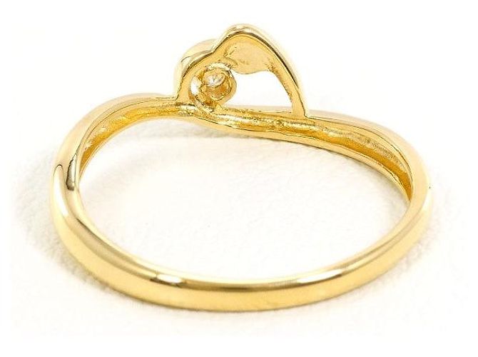 Autre Marque Au750 Diamantring Golden - Ansicht 4