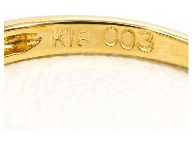 Autre Marque Au750 Diamantring Golden - Ansicht 6