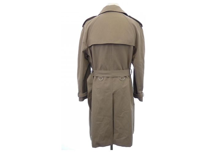 Céline Mantel aus grauem Textil Braun - Ansicht 2