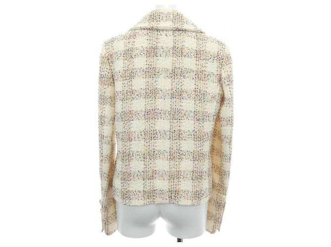Chaqueta Chanel LOOK14 Material Desconocido Beige - vista 2