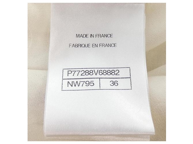 Chaqueta Chanel LOOK14 Material Desconocido Beige - vista 4