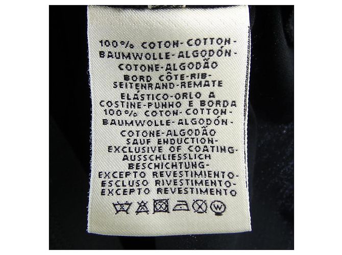 Hermès T-shirt de algodão Hermes LINSTRVCTION DV ROY Preto - vista 3
