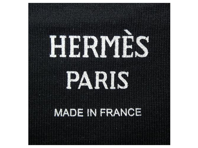 Hermès T-shirt de algodão Hermes LINSTRVCTION DV ROY Preto - vista 4
