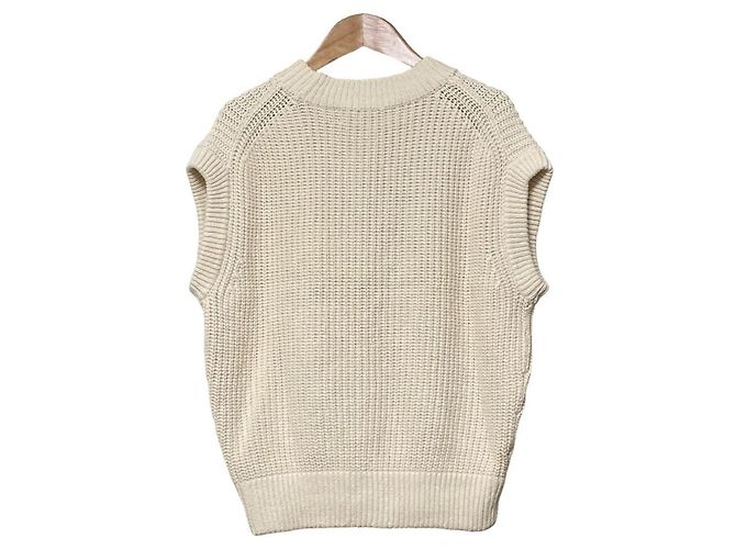 Autre Marque DEMY BY DEMYLEE Knit Vest Beige - view 2