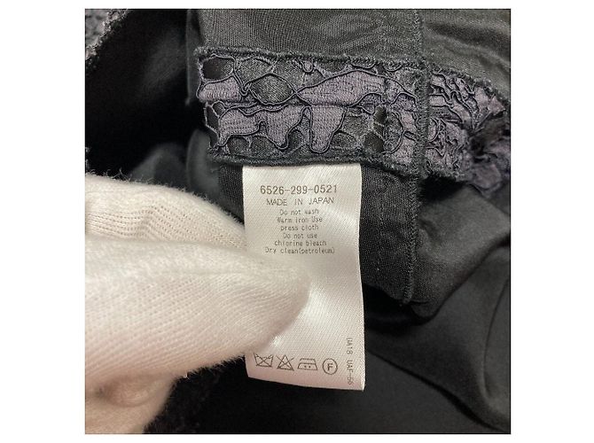 Autre Marque Abito in pizzo Drawer Nero - vista 8