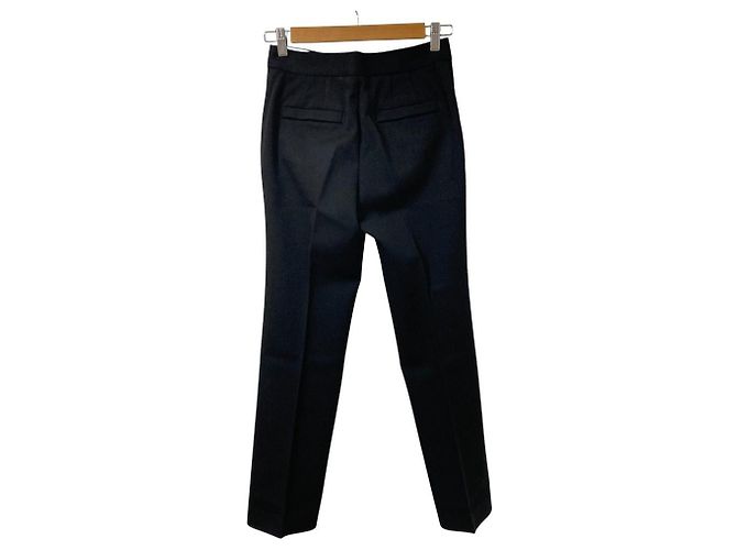 Autre Marque Calças Kersey com vinco central CYCLAS Preto - vista 2