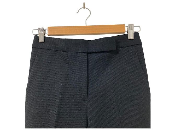 Autre Marque Calças Kersey com vinco central CYCLAS Preto - vista 3