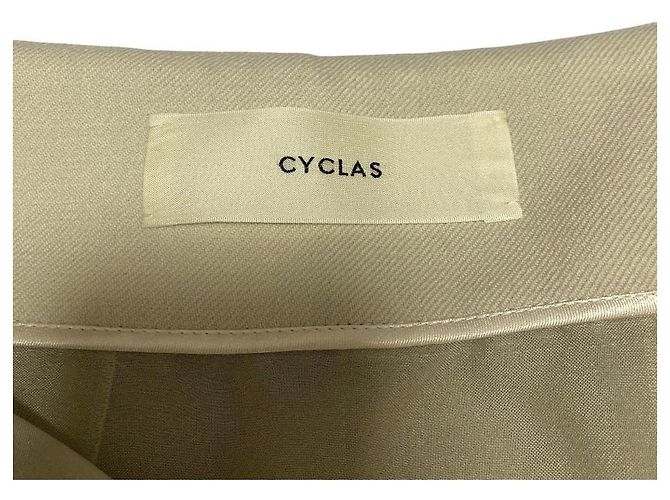 Autre Marque Saia evasê CYCLAS branca Branco Fora de branco - vista 6