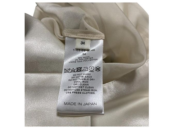 Autre Marque Saia evasê CYCLAS branca Branco Fora de branco - vista 7
