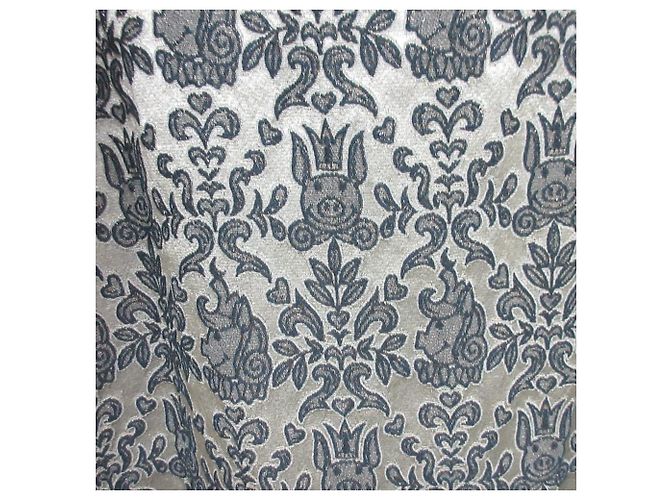 Autre Marque Olleborebla Alberobello Jacquard-Mantel Grün Khaki - Ansicht 11