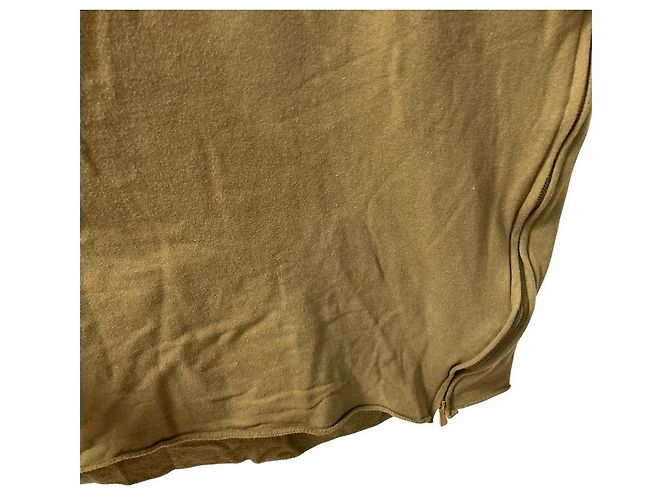 Autre Marque AMERICANA langes Sweatkleid Grün Khaki - Ansicht 4