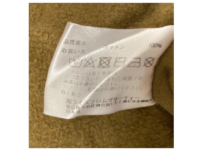 Autre Marque AMERICANA langes Sweatkleid Grün Khaki - Ansicht 8