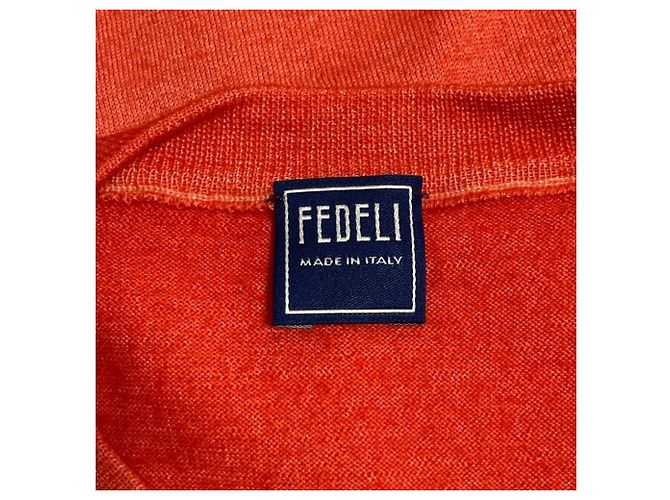Autre Marque Maglieria in lana e cashmere Fedeli Rosso - vista 4