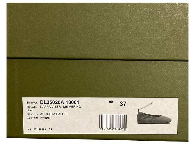 Autre Marque MARIA LUCA Augusta Ballet Flat Bailarinas Blanco - vista 12