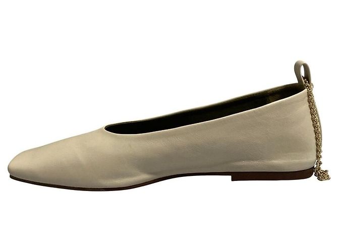 Autre Marque MARIA LUCA Augusta Ballet Flat Bailarinas Blanco - vista 6