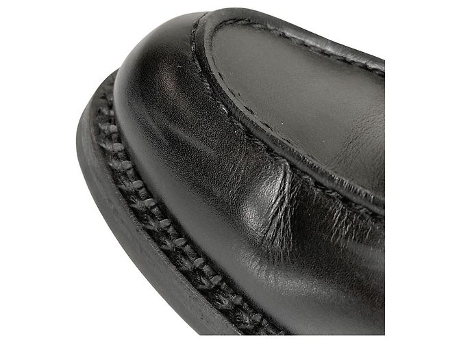 Autre Marque Scarpe Derby J.M. Weston 641 Golf Box Calf Nero - vista 12