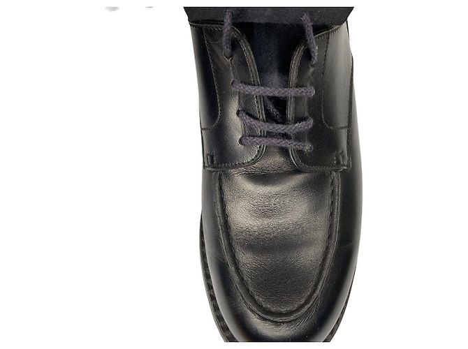Autre Marque Scarpe Derby J.M. Weston 641 Golf Box Calf Nero - vista 7