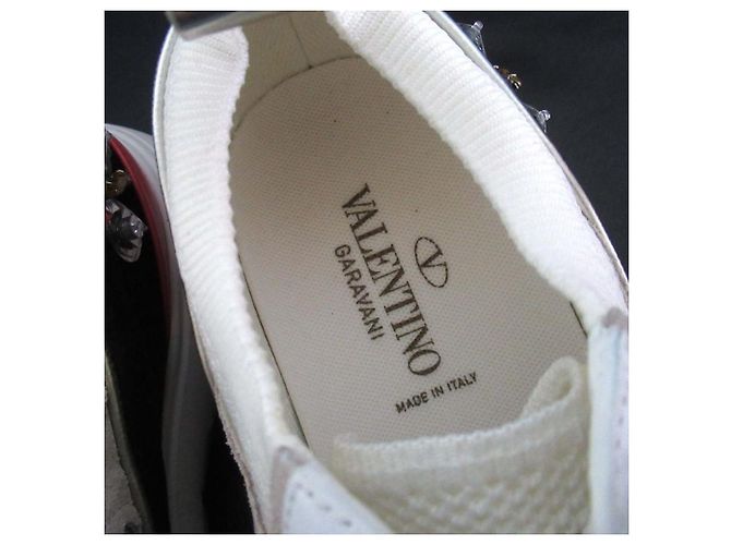 Sneakers in mesh Bijou Valentino Garavani Bianco - vista 6