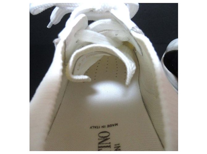 Sneakers in mesh Bijou Valentino Garavani Bianco - vista 7